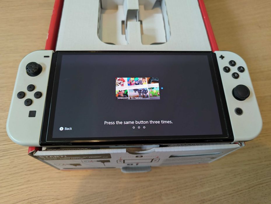 Nintendo Switch OLED biały