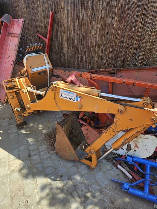 Case 1816B + ramię kopiące miniładowarka kołowa koparka, bobcat