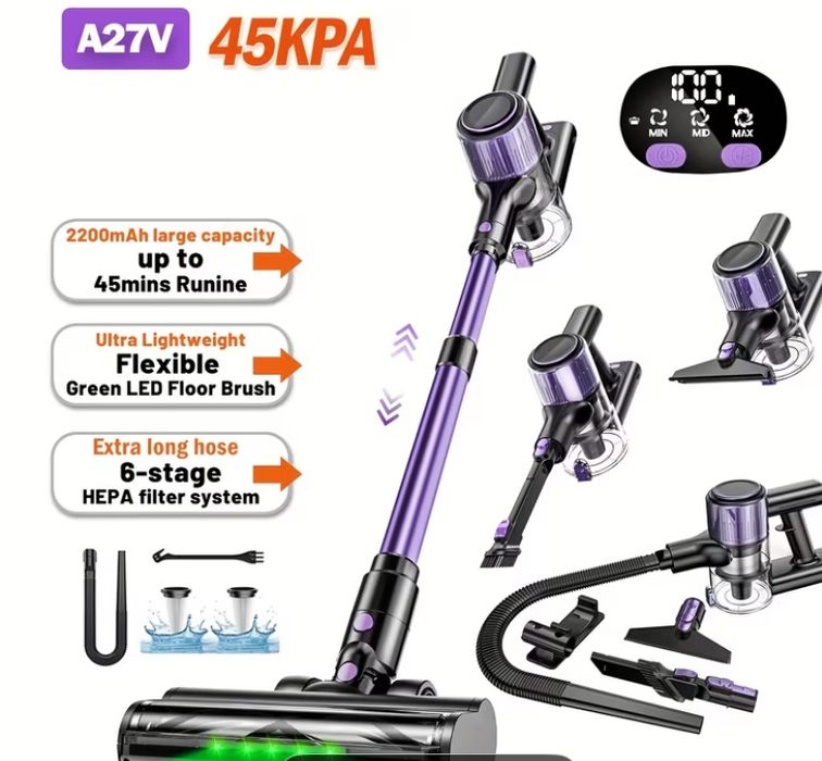 Odkurzacz bezprzewodowy A27V pionowy