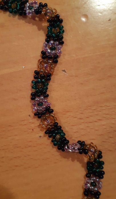 Colar de mini-missangas 2ª metade do século XX