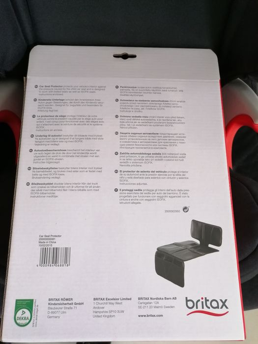 Proteção Britax/Römer para banco do carro