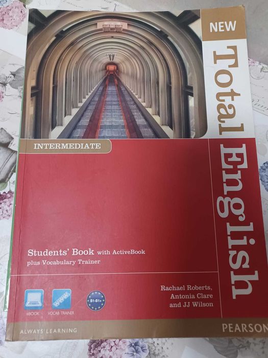 Livros - Total English Intermediate - Student´s Book e Woorkbook