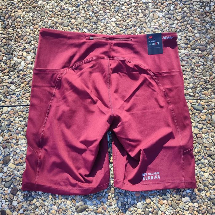 Promoção New Balance Calções Desportivo Femininos Bordeaux Respirável