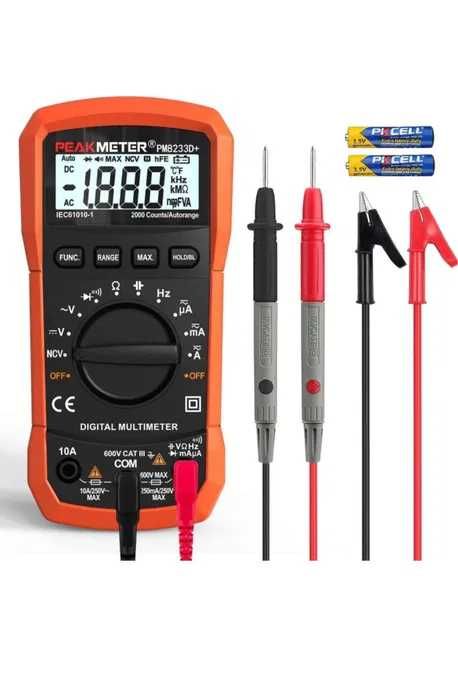 Multimetr cyfrowy z automatycznym zakresie
