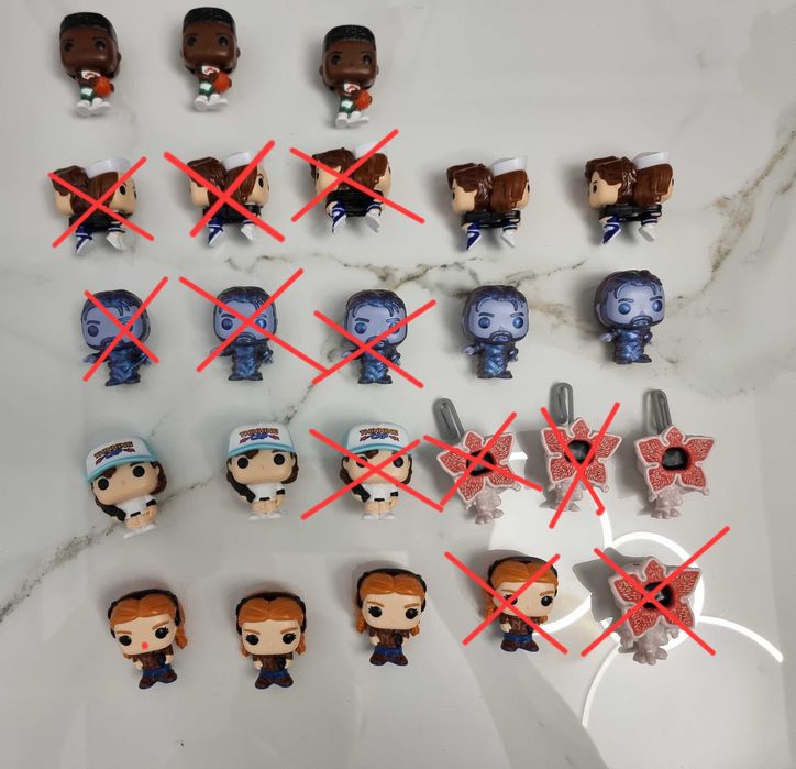 Колекційні фігурки Stranger Things/Дивні дива