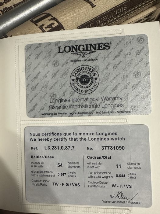 Часы LONGINES L3.281.0.87.7