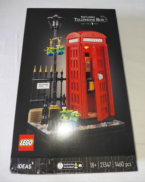 LEGO Ideas 21347 Red London Telephone Box (Descontinuado)