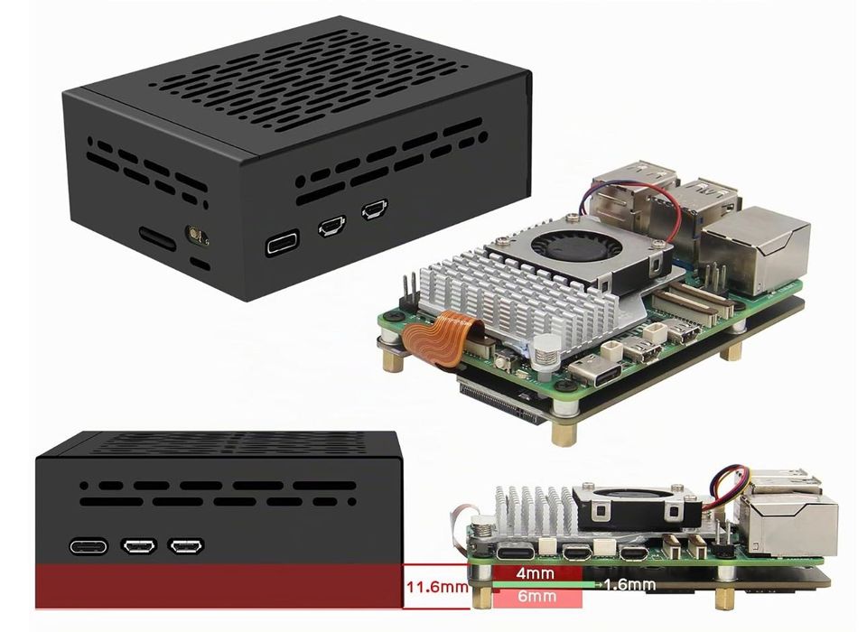 Raspberry Pi5 com SDD 512GB