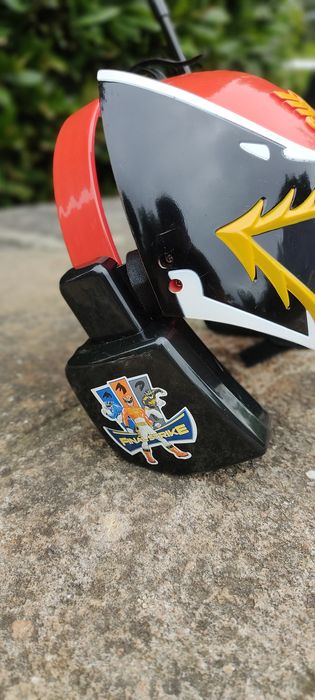 Mascaras power ranger com intercomunicador