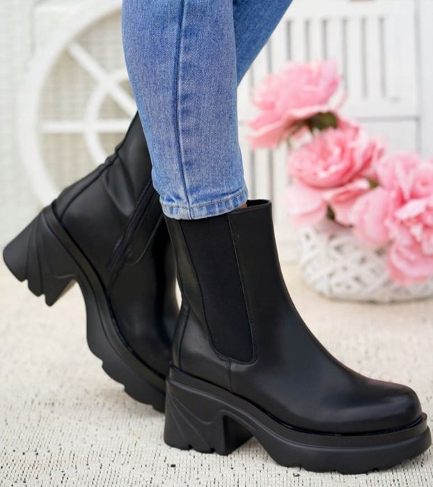 36 37 38 botki 39 40 41 na platformie obcasie klocku za kostkę na zame