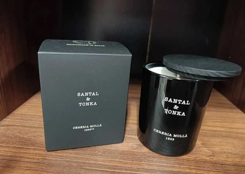 Vela Aromática Santal & Tonka 230GR - Cereria Molla
