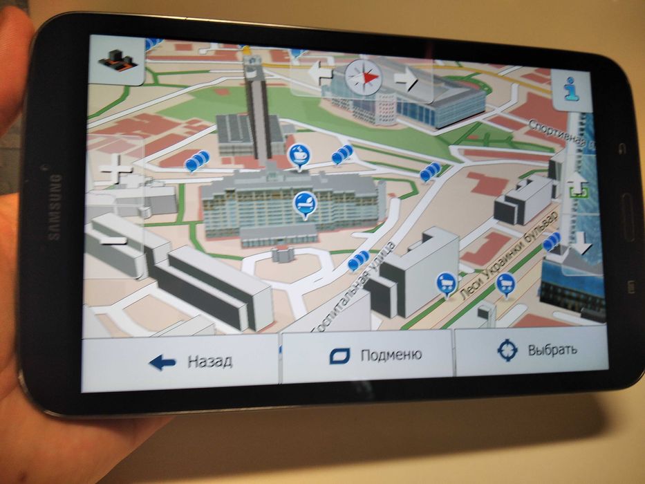 Навігатор Samsung, Автомобільний GPS 8 дюйм! IGO Primo Європа 2026 TIR