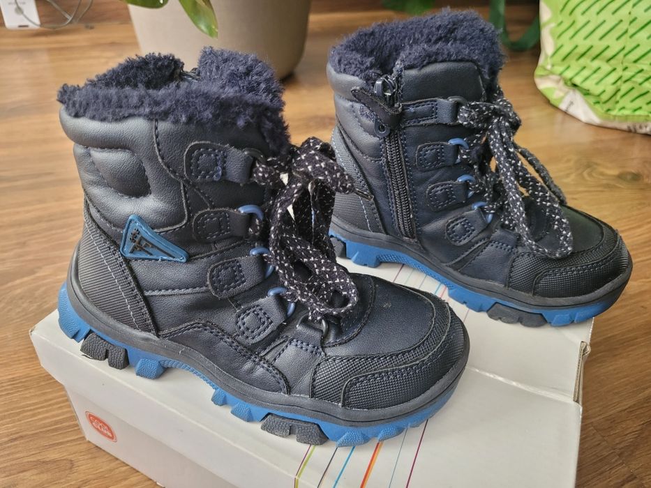 Buty kozaki chłopięce na zimę rozmiar 28