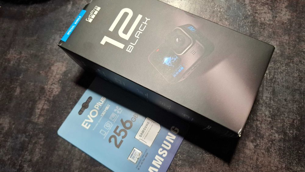 GoPro HERO12 Black Hard  Special Bundle Nowe plus karta pamięci 256 GB