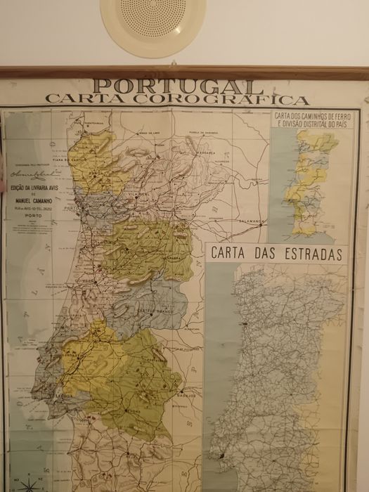 Mapa escolar antigo