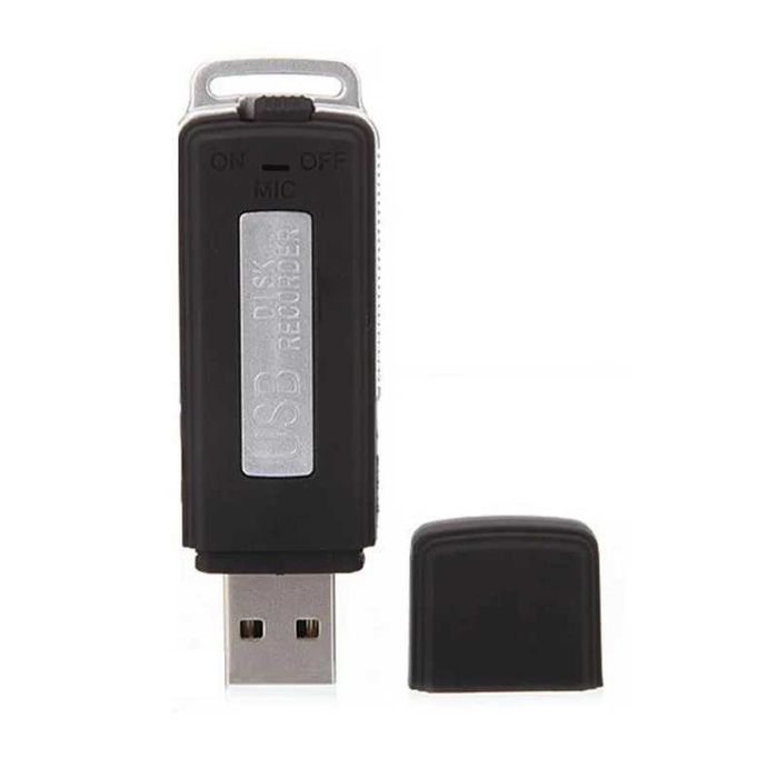 Dyskretny Mini Dyktafon Ukryty Pendrive Podsłuch Szpiegowski 8GB