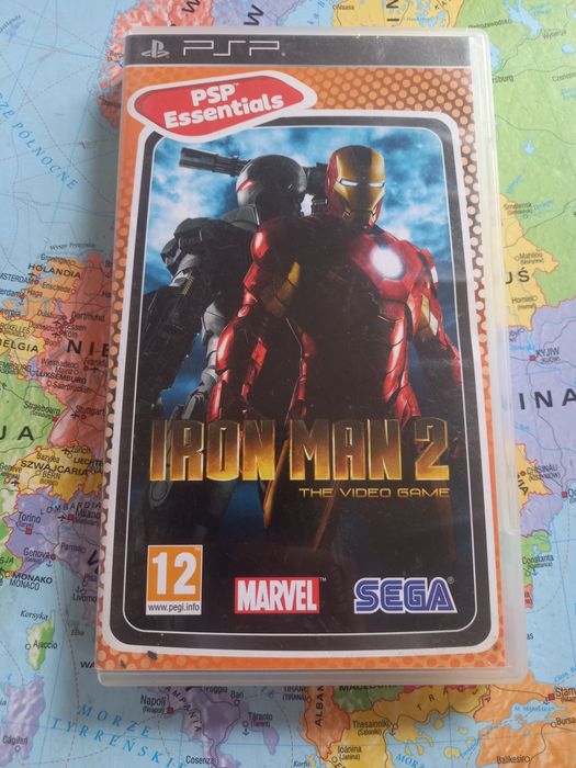 Gra Sony psp marvel iron man 2 the video game