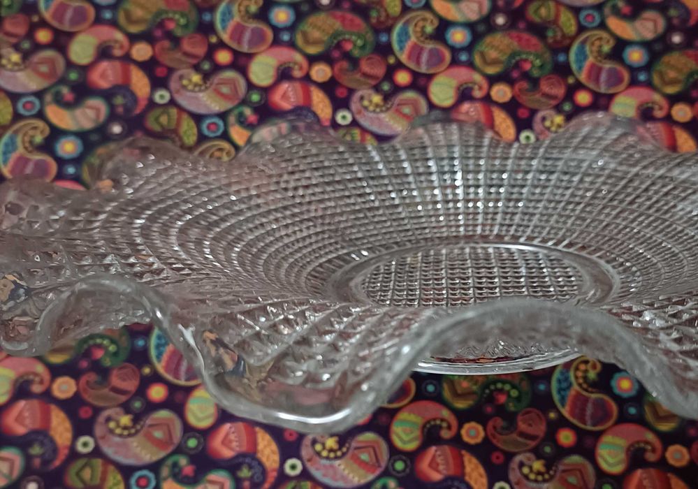 Terrinas de cristal muito elegantes
