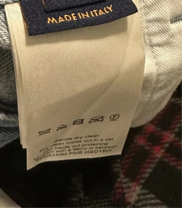Calças Jeans Louis Vuitton Denim LV skate com fatura
