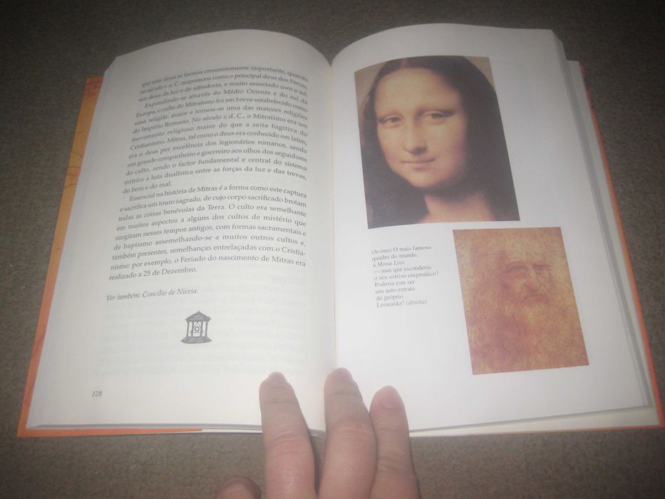 Livro "O Código Da Vinci Descodificado" de Simon Cox