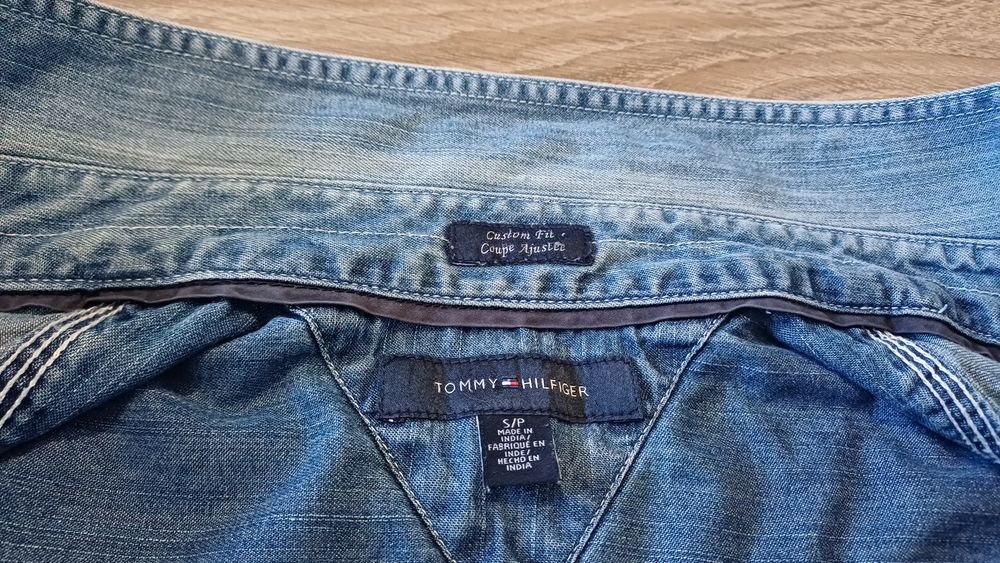 Koszula męska jeans S TOMMY HILFIGER