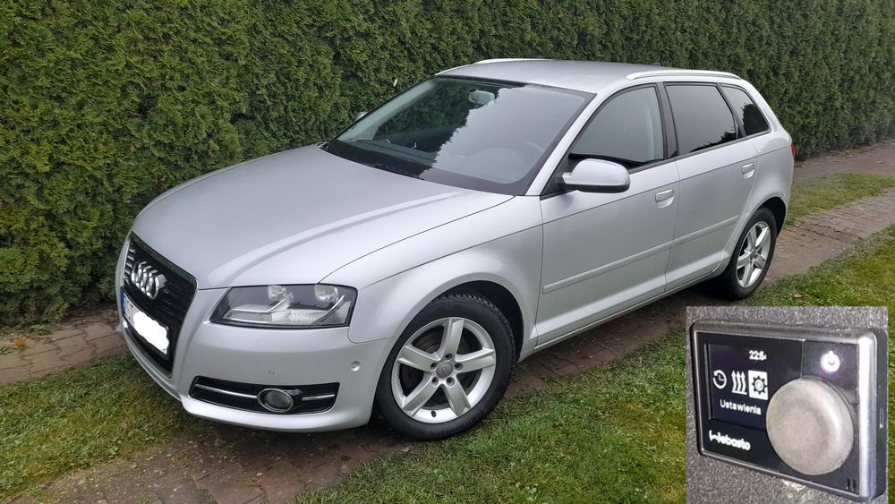 Audi A3 1.6 TDI AUTOMAT, Webasto, Park Assist