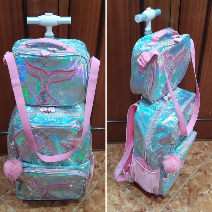 Mochila escolar mala para criança menina casa quarto apartamento vivenda gabinete escritório carro cozinha.