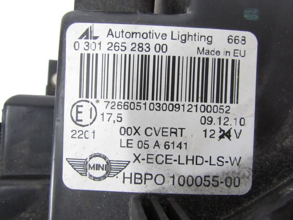Farol Xenon Direccional Mini Mini Ref: 63127292049