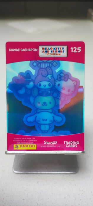 Carta 125 Panini Hello Kitty and Friends Fun Together