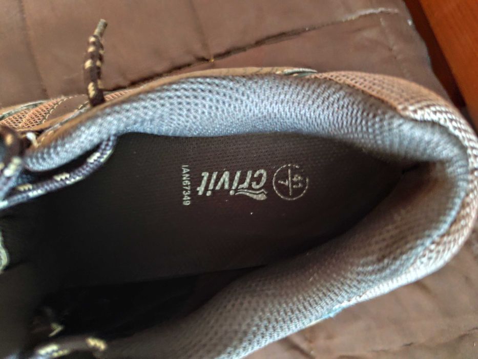 Sapatilhas castanhas CRIVIT, tamanho 41