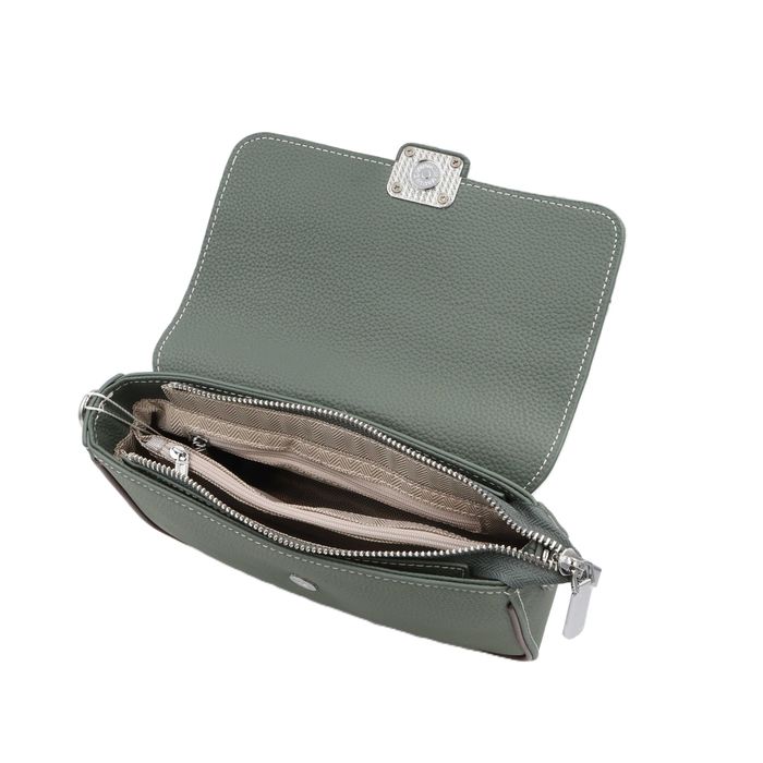 Сумка жіноча шкіряна leather 8918 green Сумка женская кожаная