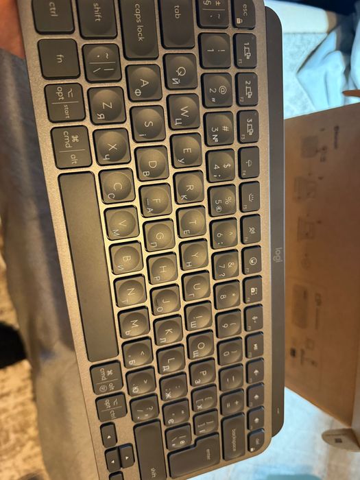 Logitech MX Keys Mini Wireless Illuminated UA Graphite