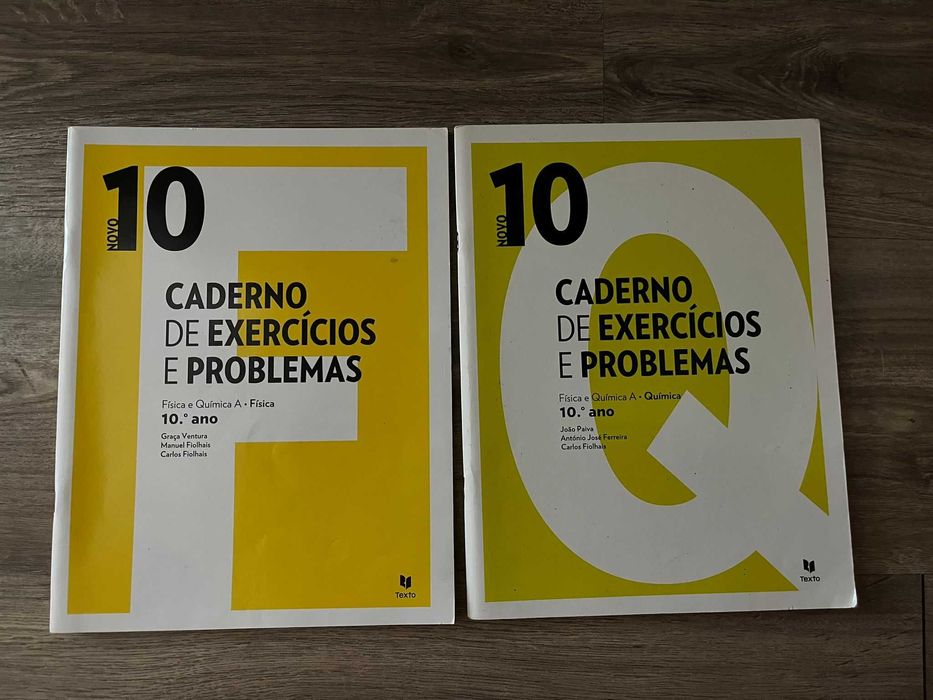 Livros escolares secundário Física e Química