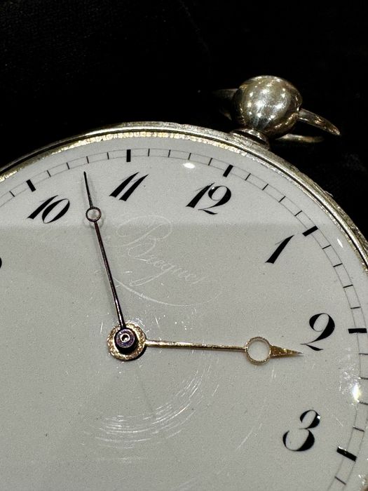 Relogio bolso Breguet assinatura invisível