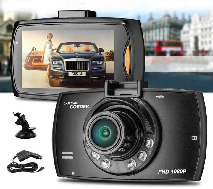 Wideorejestrator obrazu kamera SAMOCHODOWA + UCHWYT na szybę do auta