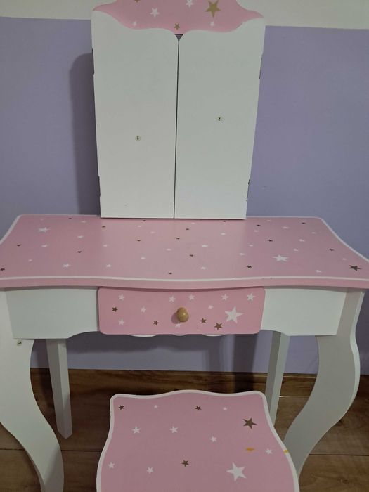 Toaletka różowa dziecięca