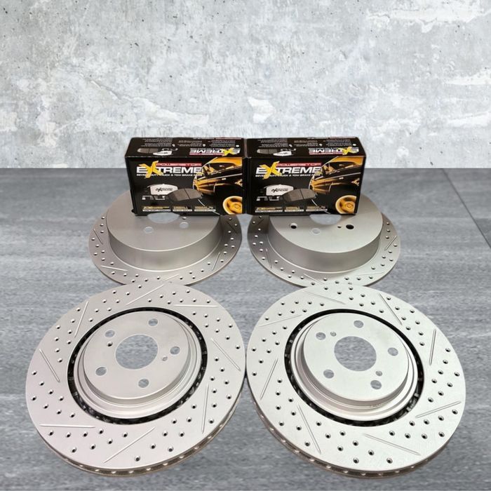 Гальмівні диски R1concepts, гальмівні колодки PowerStop