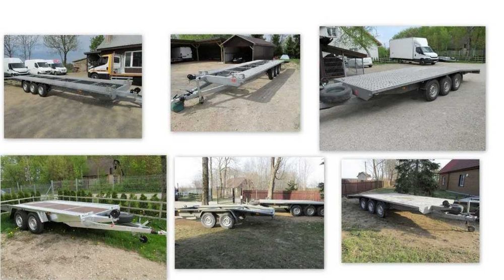 Laweta - wynajem. 3 - osiowa, 2 - osiowa i na 2 auta