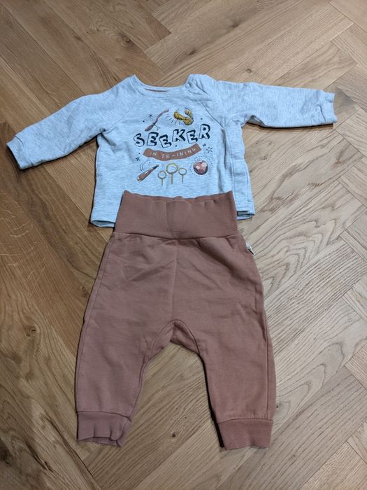 Zestaw bluza i spodnie Harry Potter H&M rozmiar 68