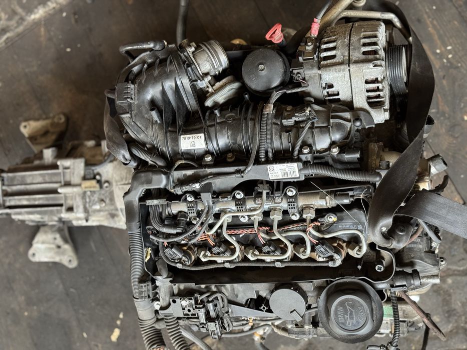 Мотор двигун двигатель бмв bmw n47d20 2.0 184л.с 177л.с