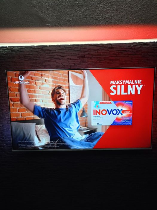 Telewizor Philips ambilight 65 cali 4K ULTRA HD, obraz igła 100% stan