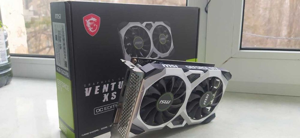 Відеокарта MSI GTX 1630 4GB VENTUS XS OC