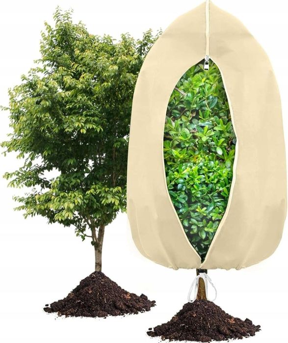 Kaptur ochrona roślin przed zimnem włóknina 80 g/m² 80x100cm