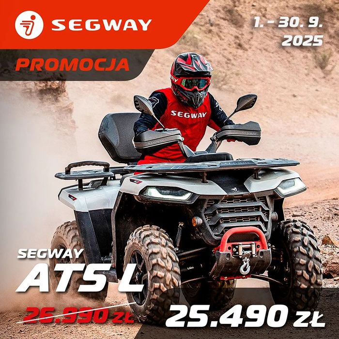 Segway AT5 Segway AT5L quad 4x4,  EPS, torba Shark gratis