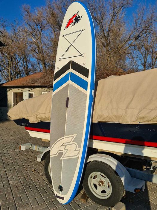САП доска SUP дошка F2 Team 10.8 борд board Stand UP Paddle 5 SUP дошка 2 шари слоя доска надувна Stand Up Paddle board борд SUB SAP надувная