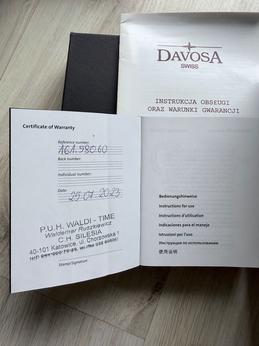 Zegarek Davosa Argonautic Lumis T25