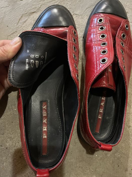 Кеды prada original 37 р