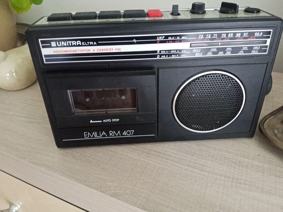 Radiomagnetofon Emilia UNITRA PRL