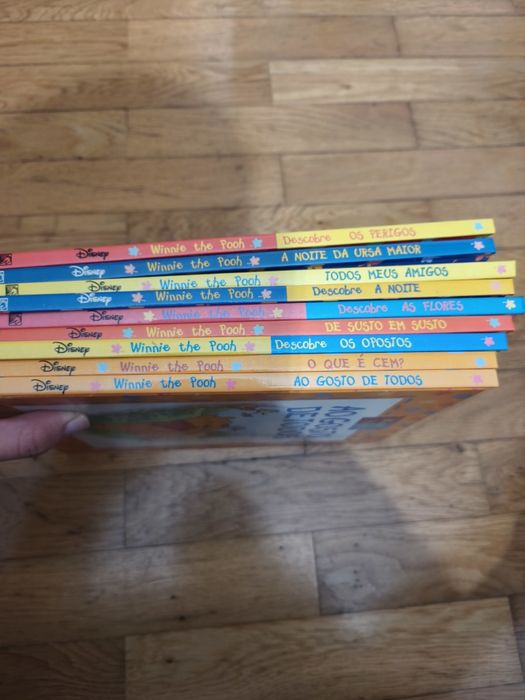 Livros do Winnie the pooh (clube Disney)