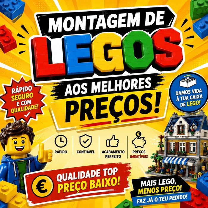 Montagem de Legos